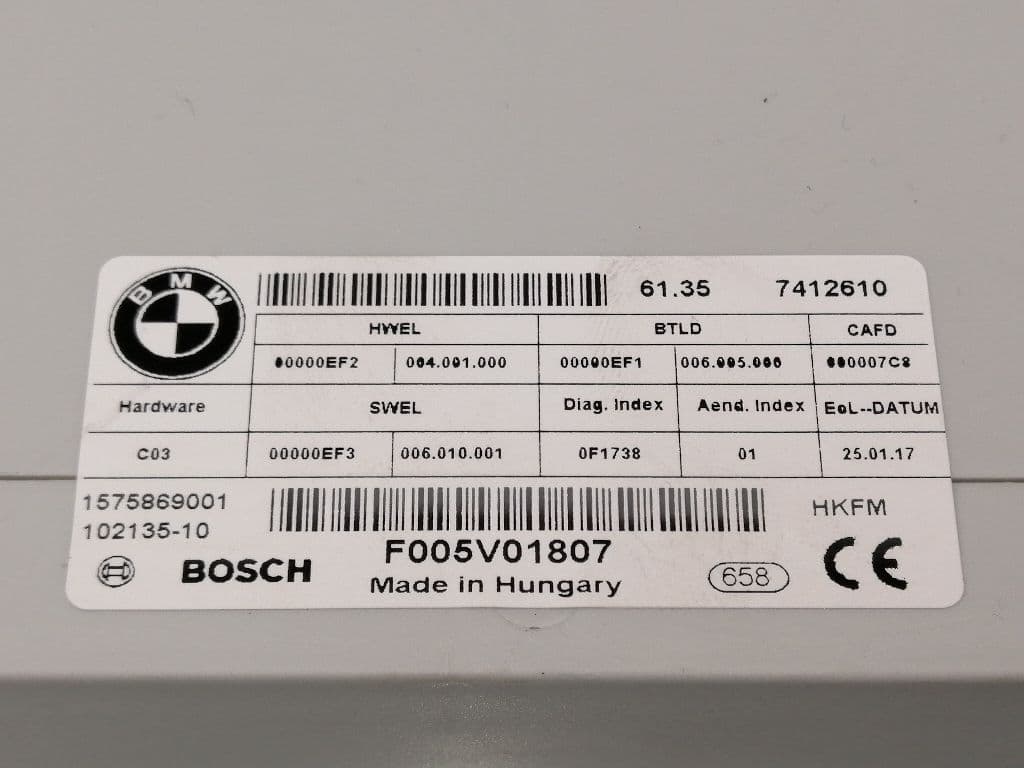 Modulo electronico BMW SERIE 2 ACTIVE TOURER (F45) 3