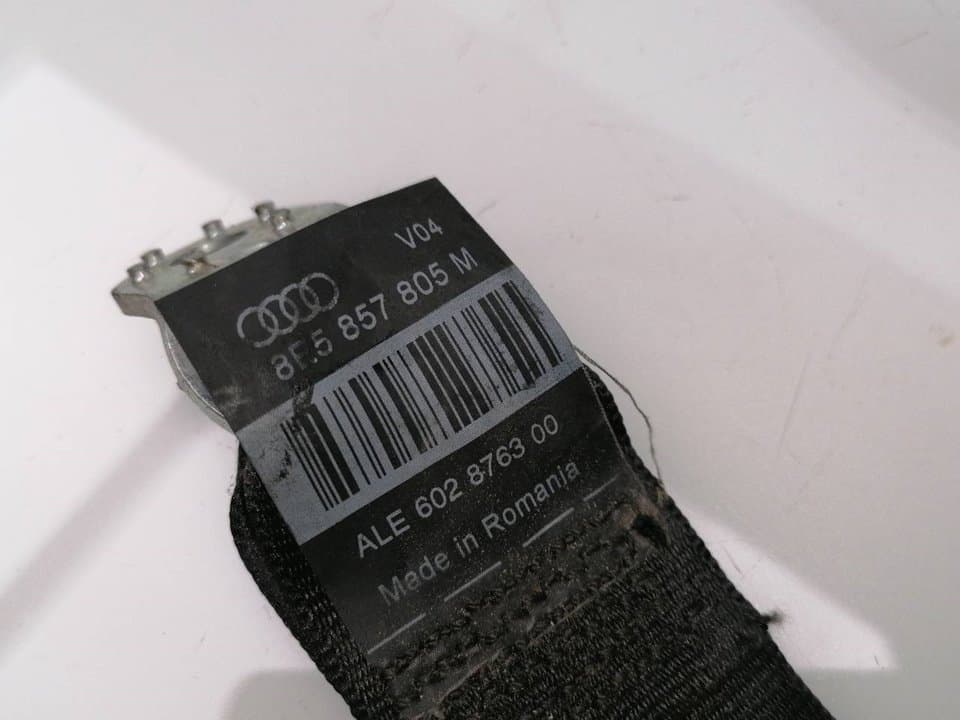 Cinturon seguridad trasero derecho AUDI A4 AVANT (8E) 4