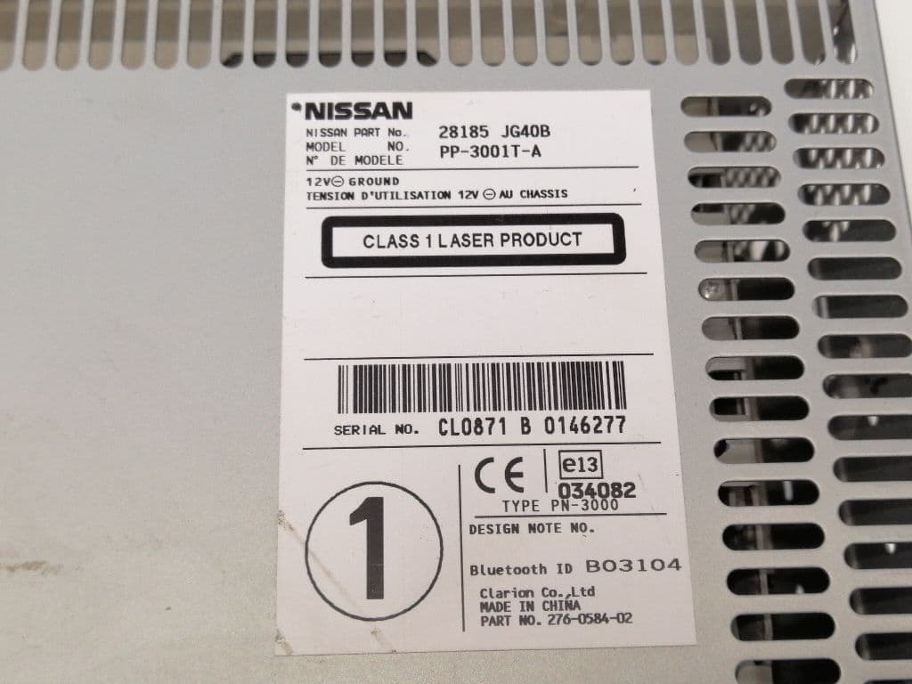 Sistema audio / radio cd NISSAN X-TRAIL (T31) 5
