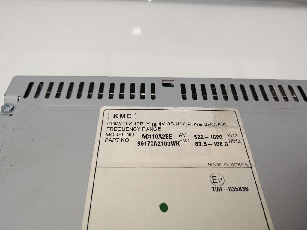 Sistema audio / radio cd KIA CEED 5
