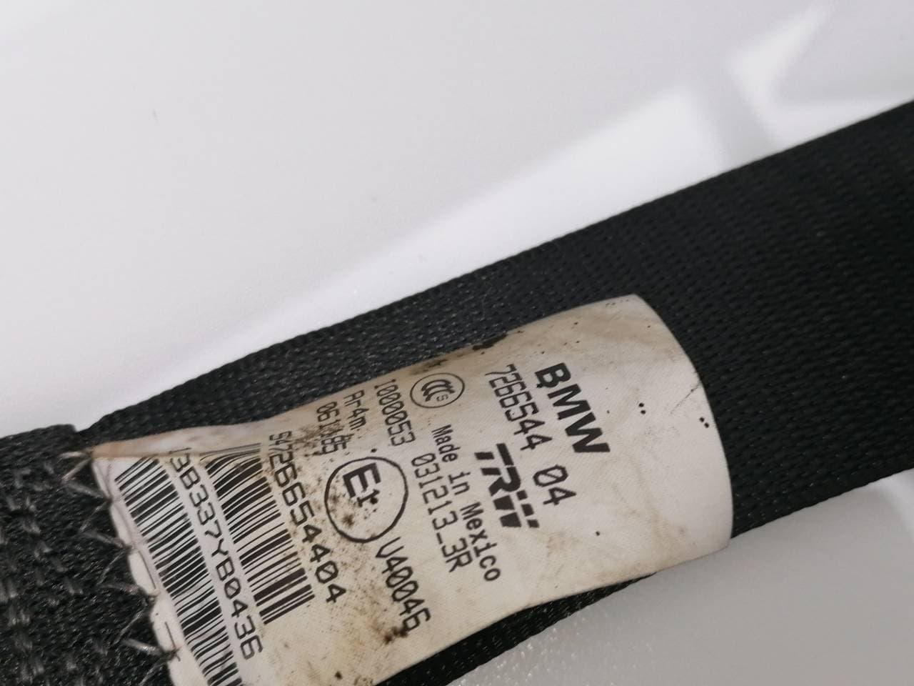 Cinturon seguridad trasero derecho BMW X3 (E83) 4