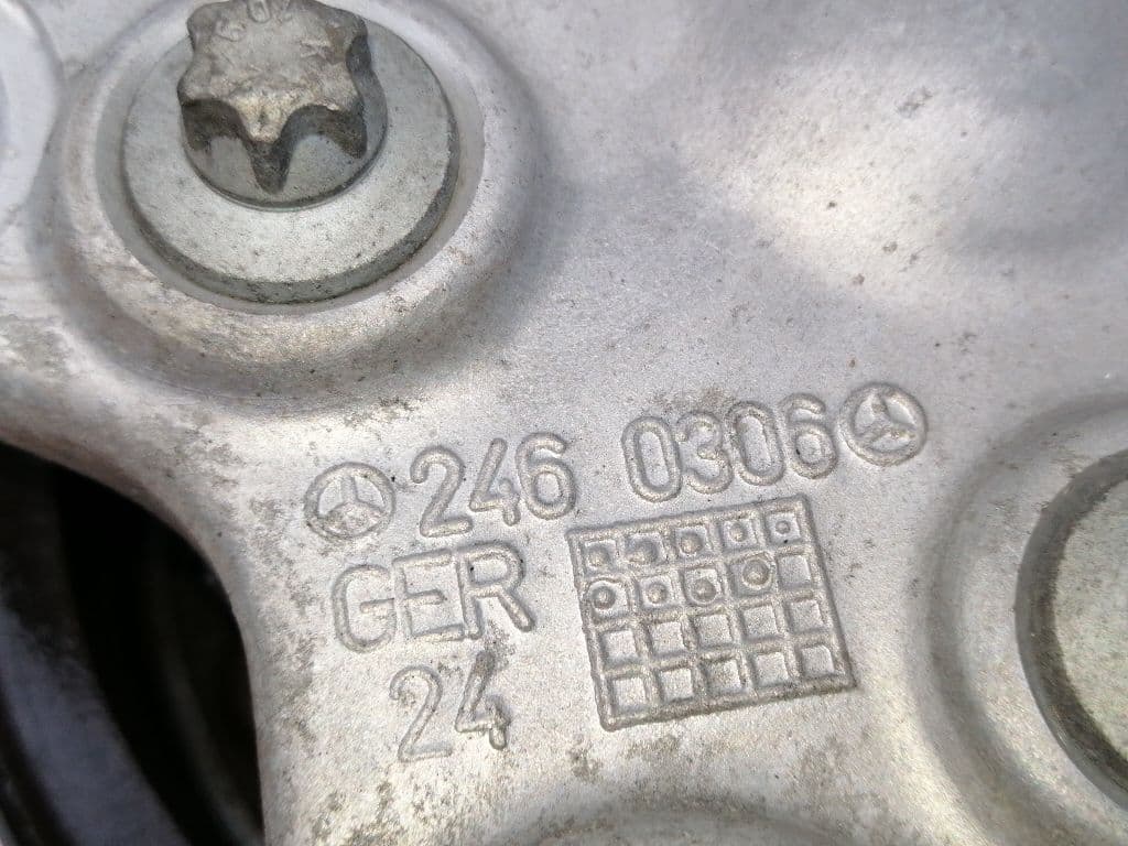 Mangueta trasera izquierda MERCEDES-BENZ CLASE A (W169) 3