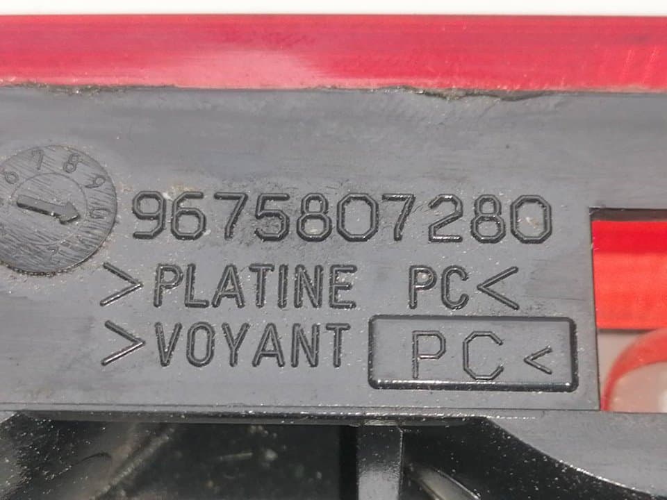 Luz central de freno CITROEN C-ELYSÉE 4