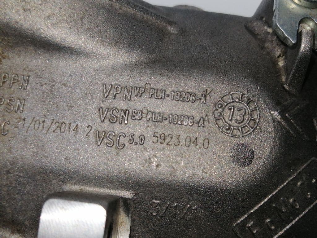 Enfriador egr CITROEN C4 BERLINA 3