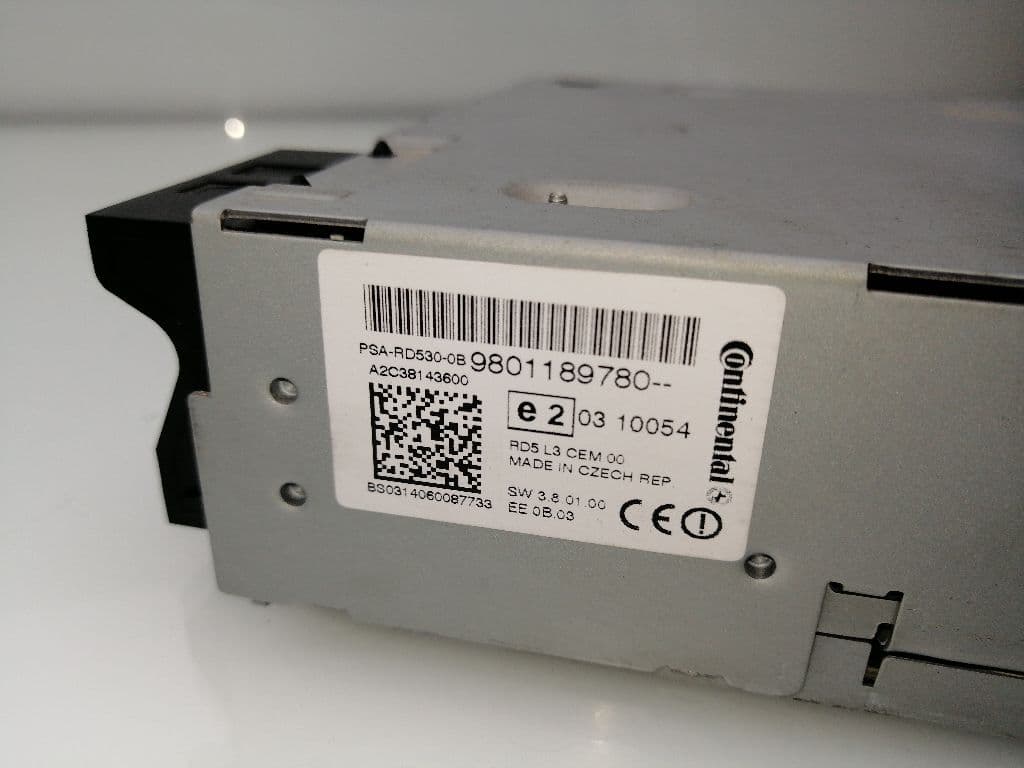 Sistema audio / radio cd CITROEN C4 BERLINA 3