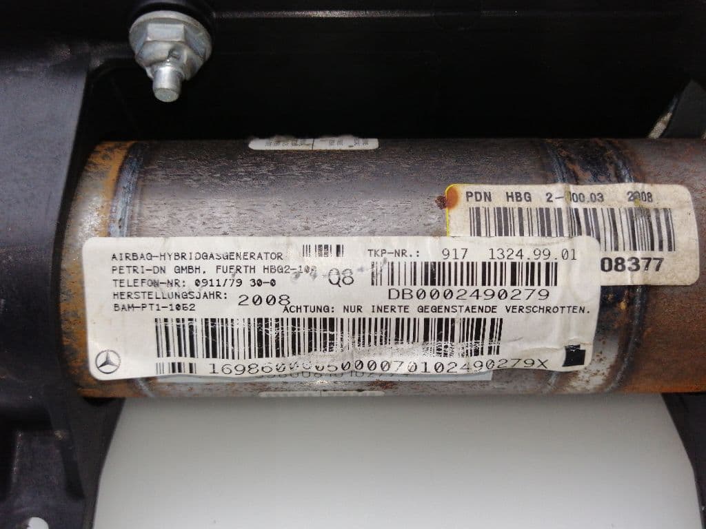 Airbag delantero derecho MERCEDES-BENZ CLASE B (W245) 3