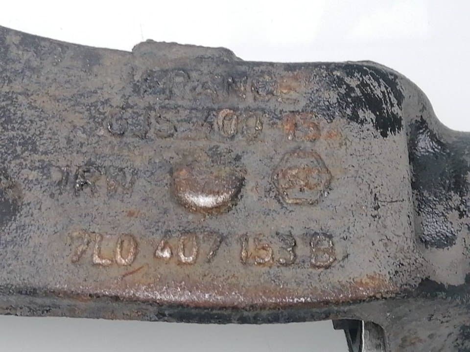 Brazo suspension inferior delantero izquierdo VOLKSWAGEN TOUAREG (7L6) 2