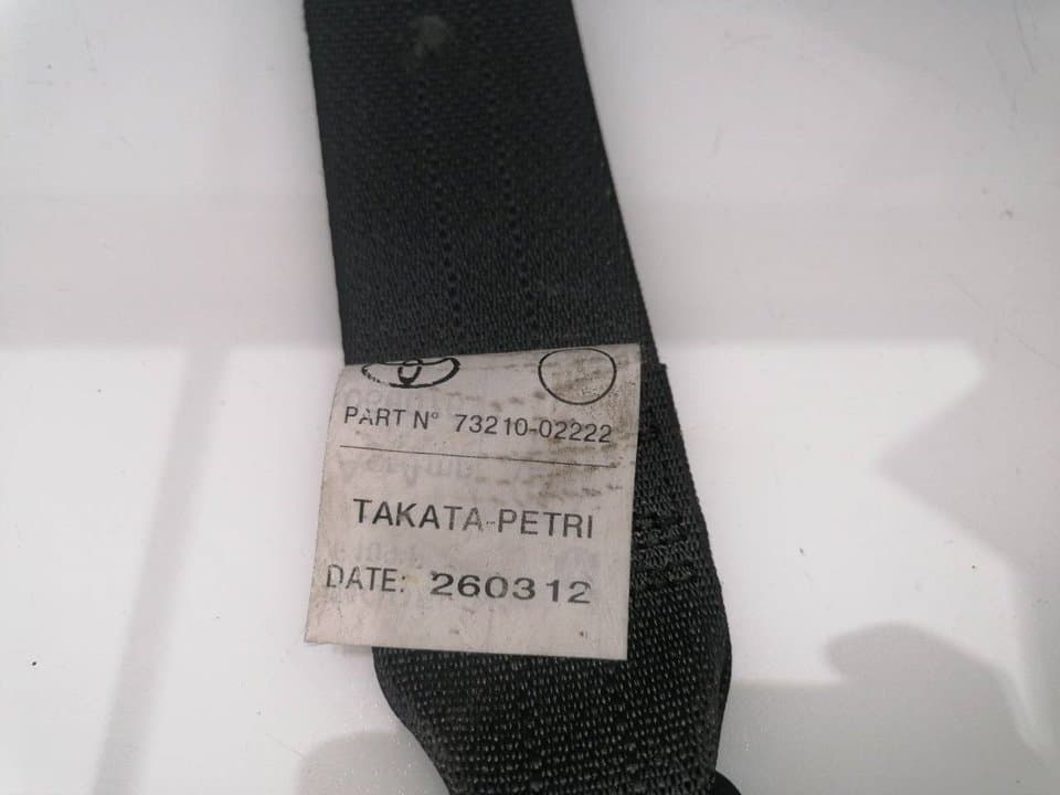 Cinturon seguridad delantero derecho TOYOTA AURIS 2