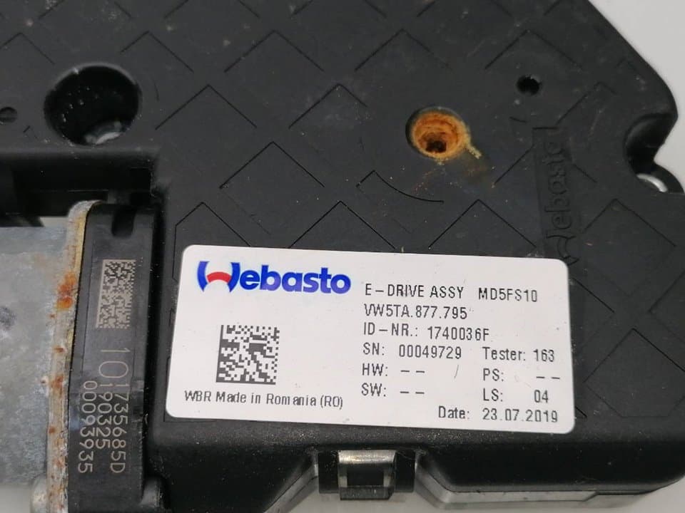 Motor techo electrico SEAT IBIZA SC (6P5) 3