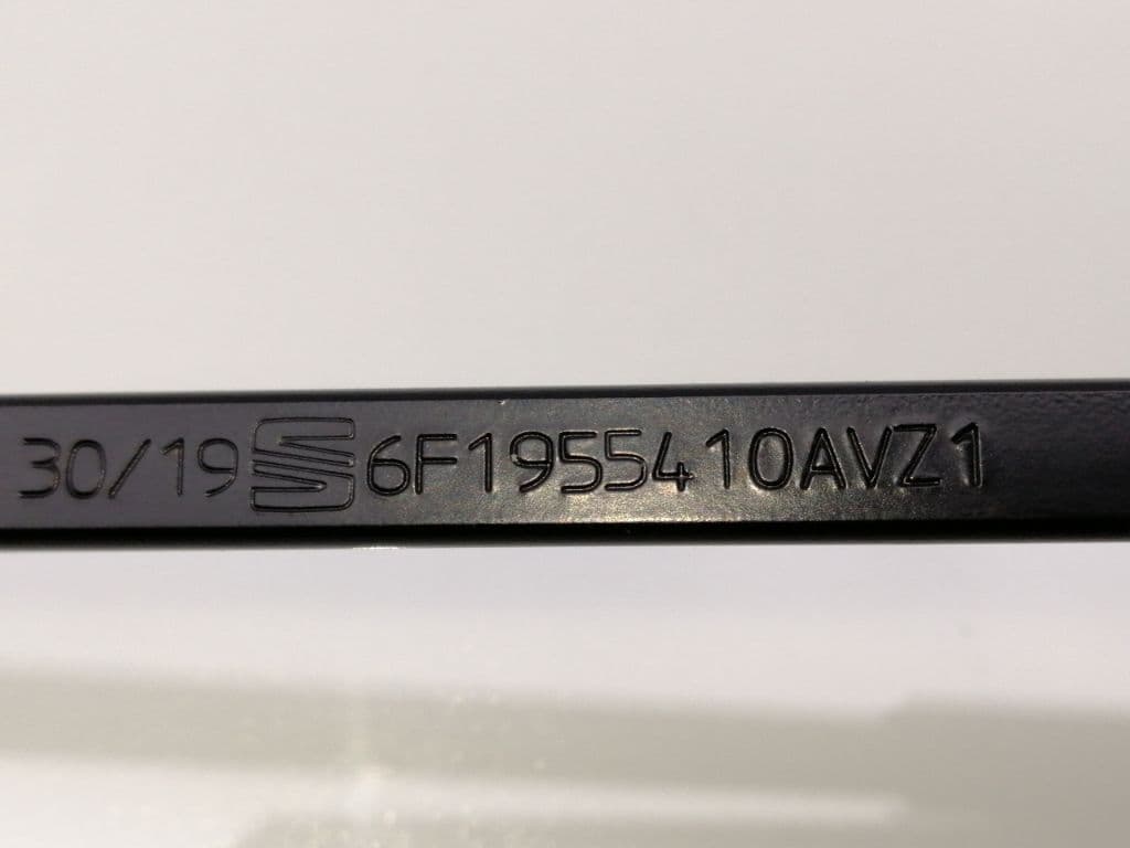 Brazo limpia delantero derecho SEAT IBIZA SC (6P5) 2
