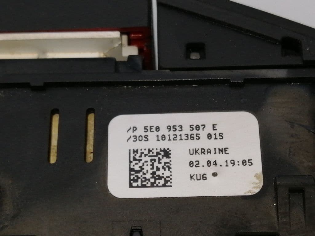 Warning SKODA OCTAVIA BERLINA (1Z3) 3