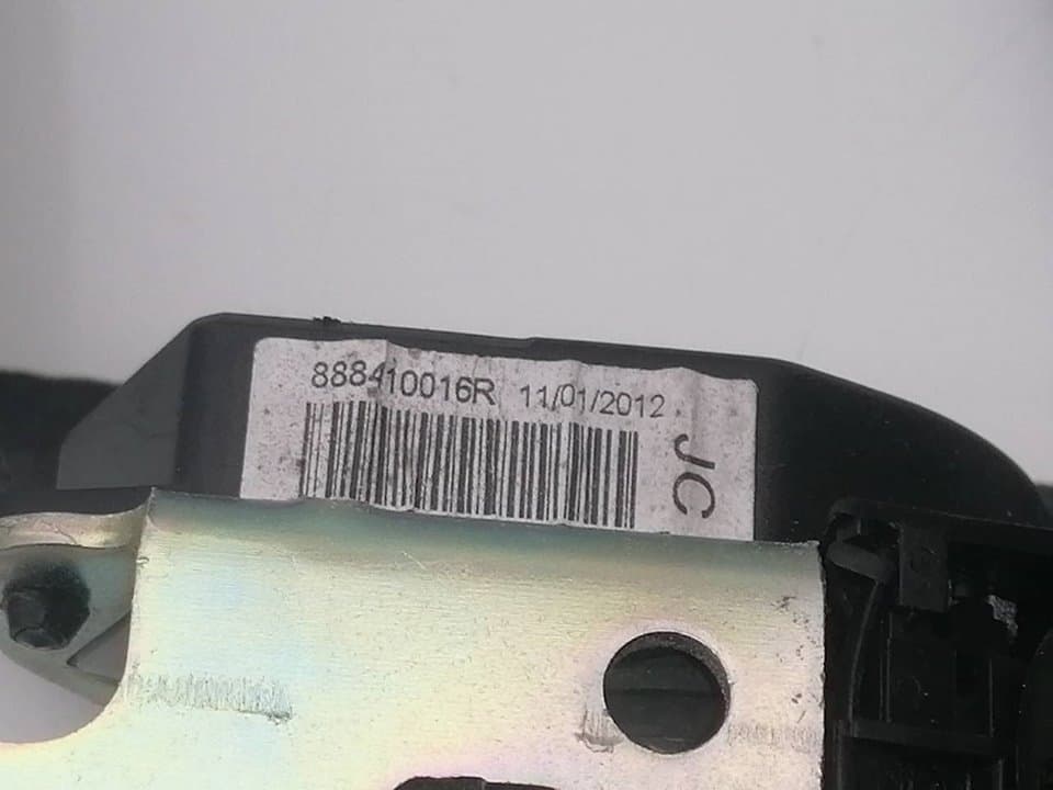 Cinturon seguridad trasero izquierdo RENAULT MEGANE III COUPE 3