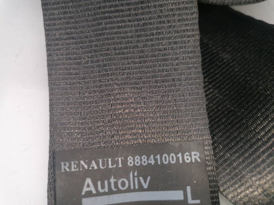 Cinturon seguridad trasero izquierdo RENAULT MEGANE III COUPE 2