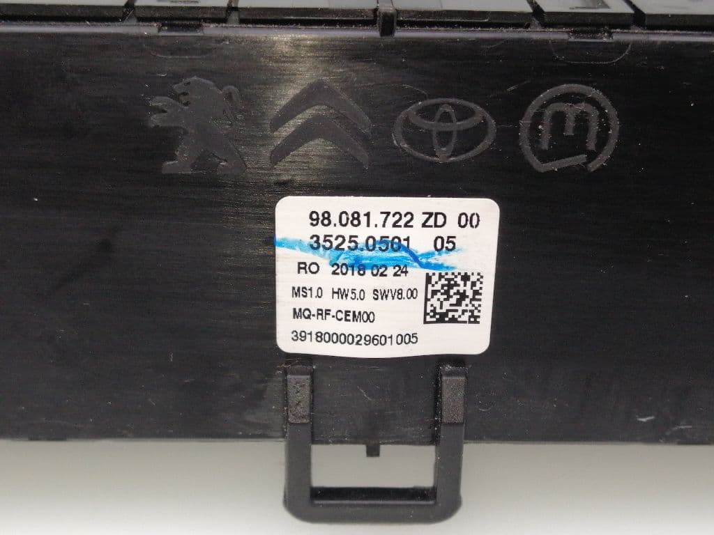 Recambio CITROEN JUMPY ref. 98081722ZD00 2
