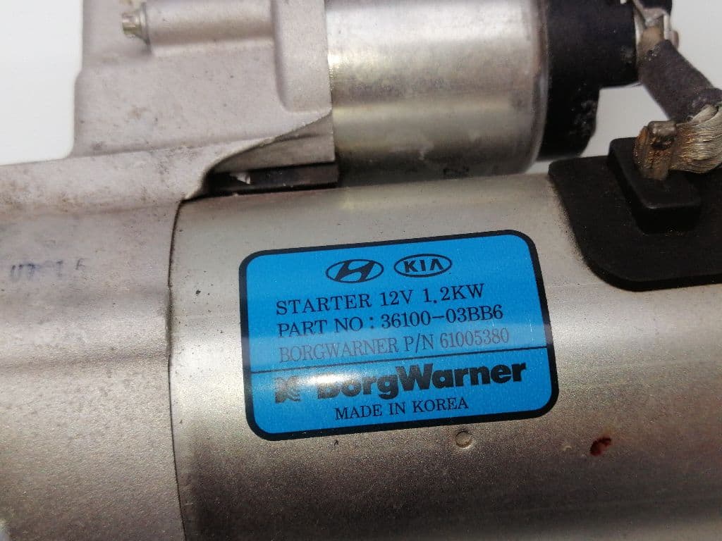 Motor arranque KIA PICANTO 2