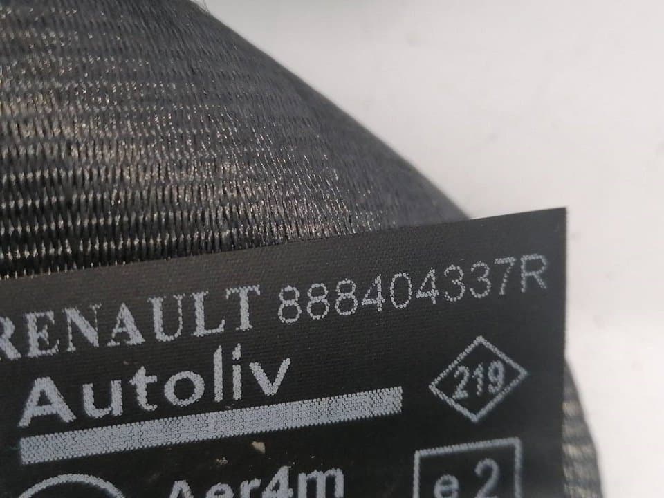 Cinturon seguridad trasero izquierdo RENAULT LAGUNA III 3