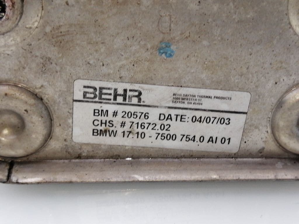 Radiador aceite BMW X5 (E70) 3
