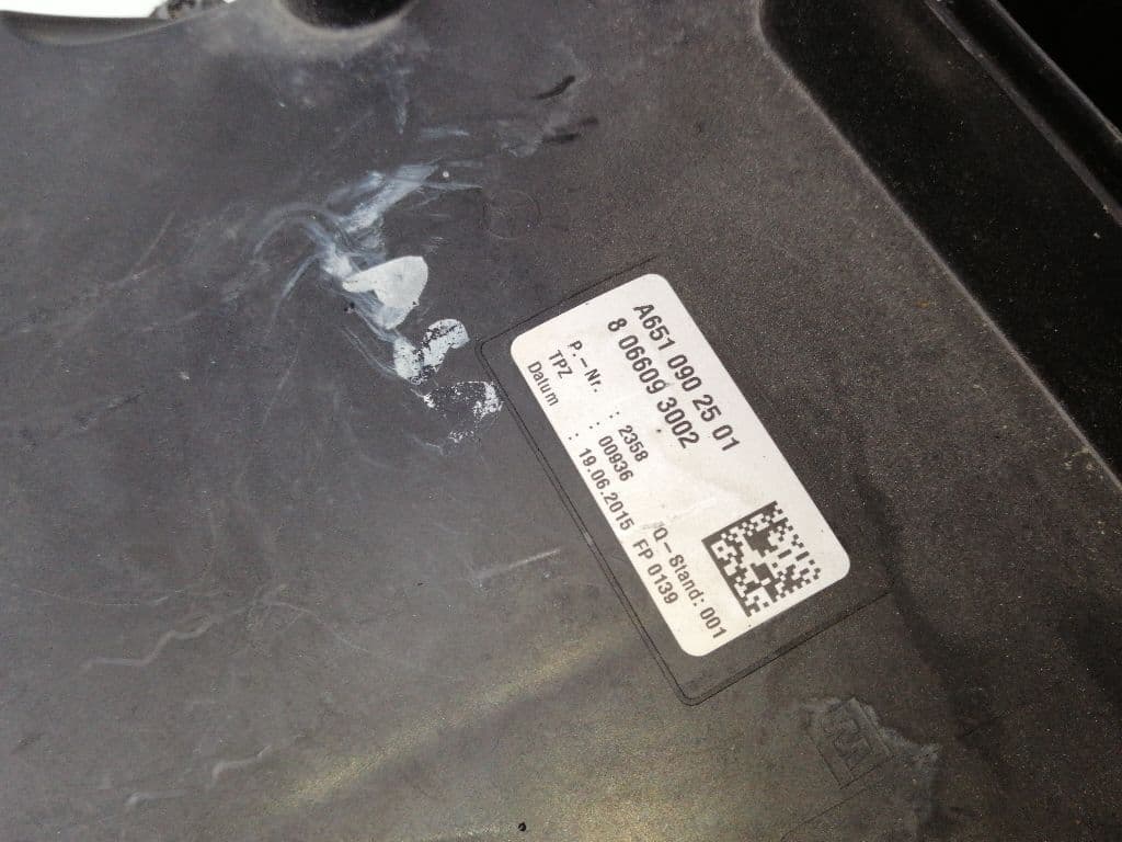 Caja filtro aire MERCEDES-BENZ CLASE C (W204) BERLINA 2