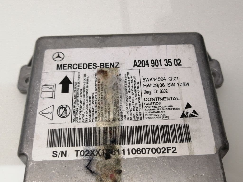 Centralita airbag MERCEDES-BENZ CLASE C (W204) BERLINA 4