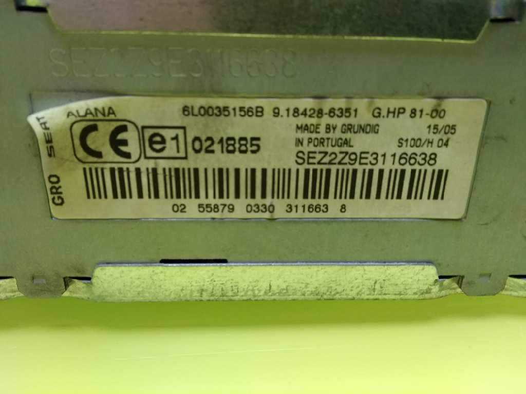 Sistema audio / radio cd SEAT IBIZA (6K) 5