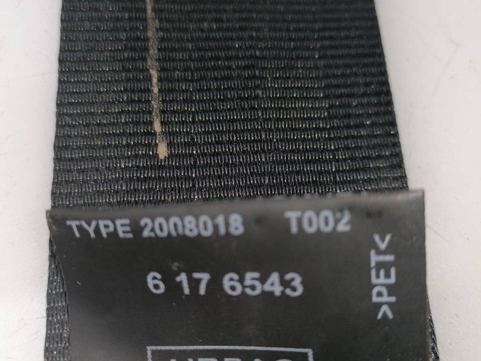 Cinturon seguridad delantero izquierdo OPEL COMBO D