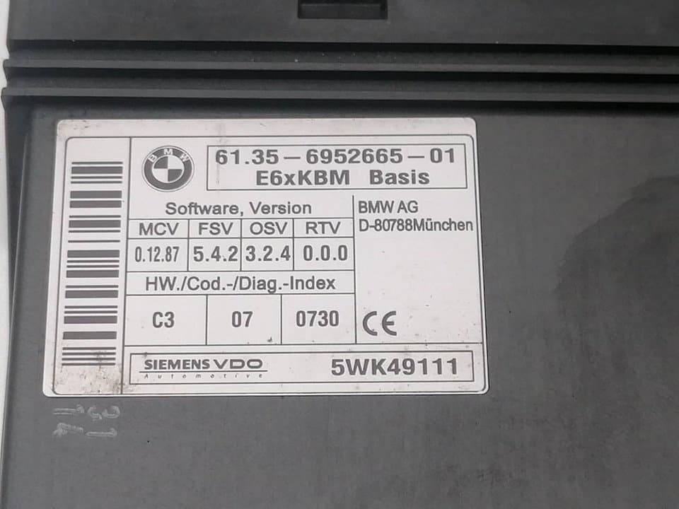 Modulo electronico BMW SERIE 5 BERLINA (E34) 3
