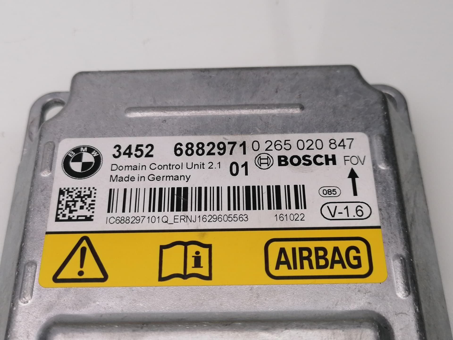 Centralita airbag BMW SERIE 1 BERLINA (E81/E87) 2