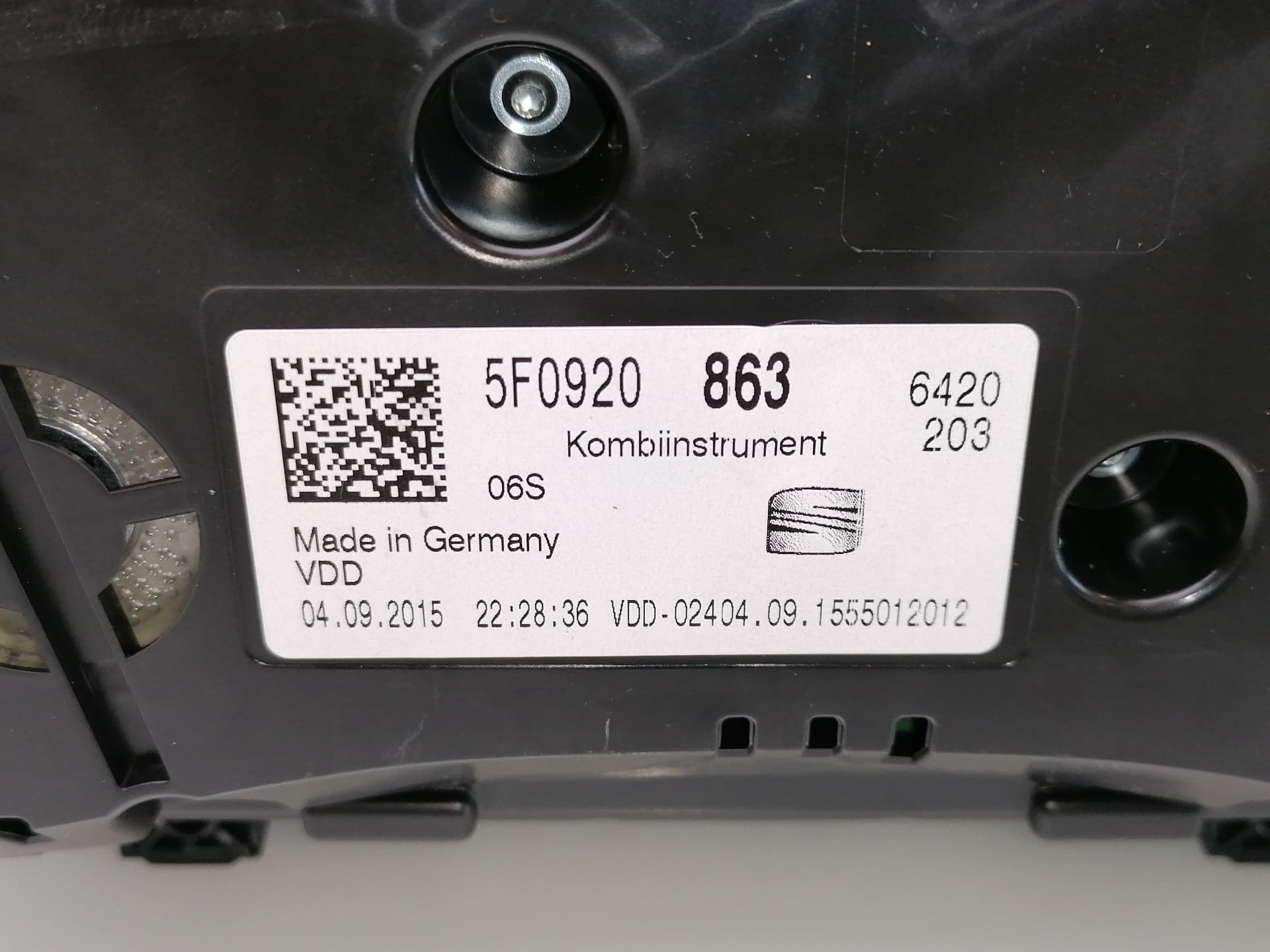 Cuadro instrumentos SEAT LEON ST (5F8) 4