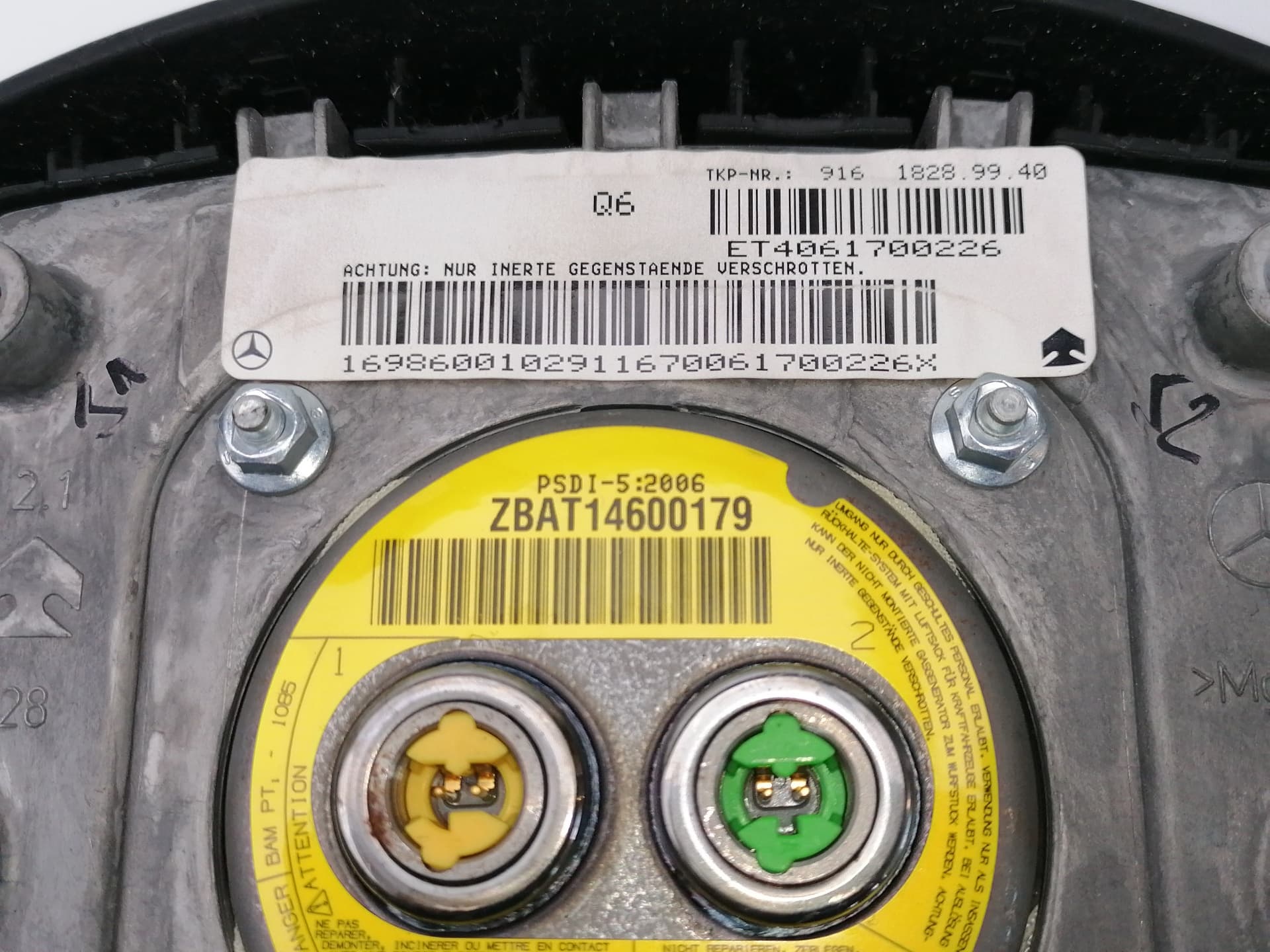 Airbag delantero izquierdo MERCEDES-BENZ CLASE A (W176) 3