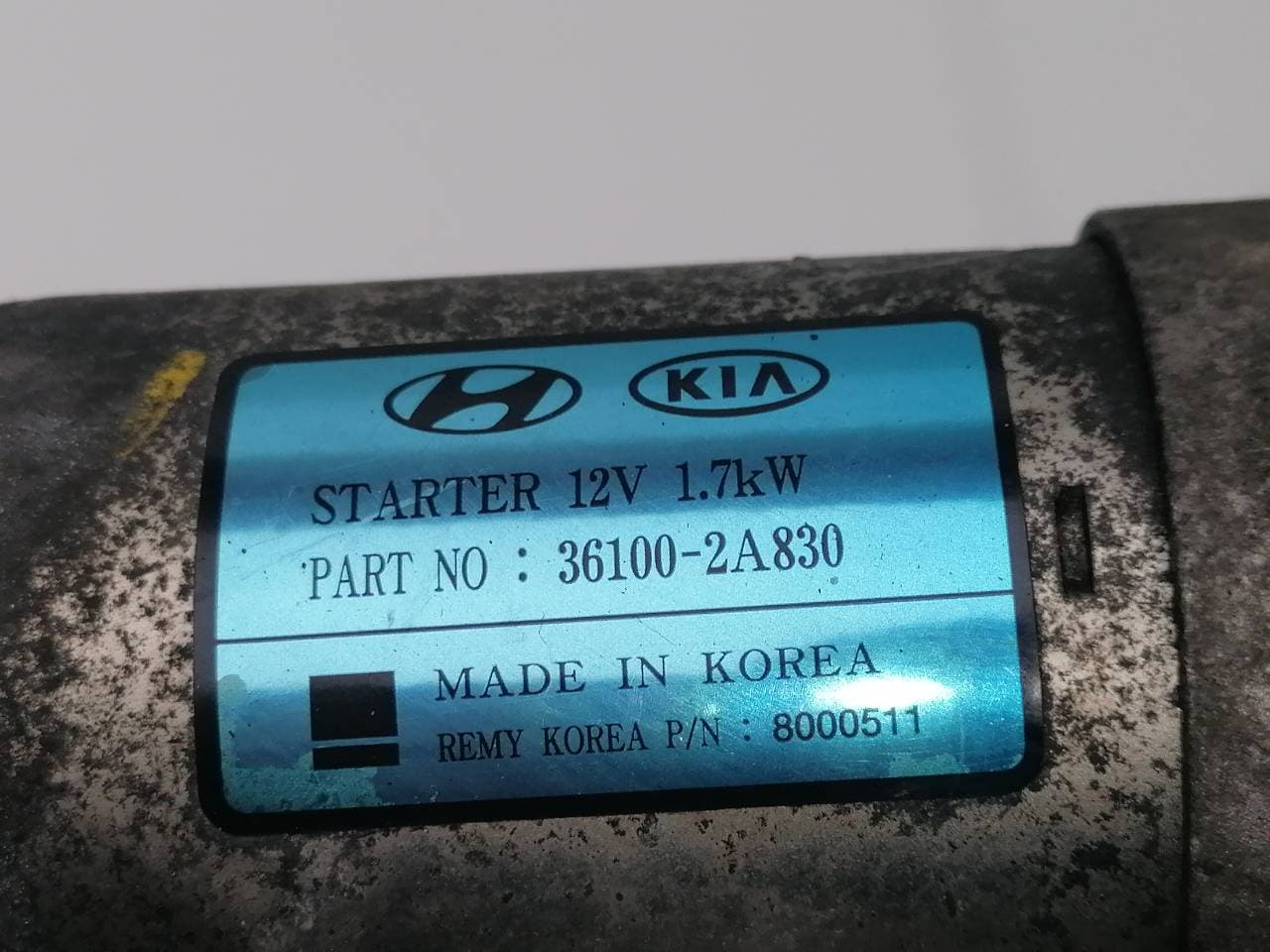 Motor arranque HYUNDAI IX35 3