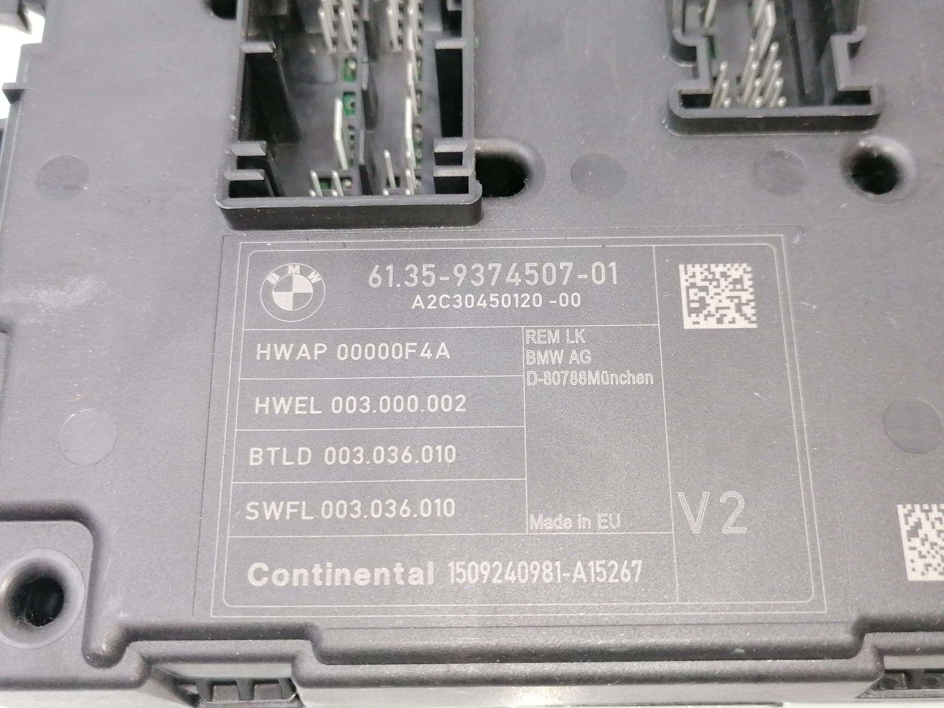 Caja reles / fusibles BMW SERIE 4 GRAN COUPE (F36) 3