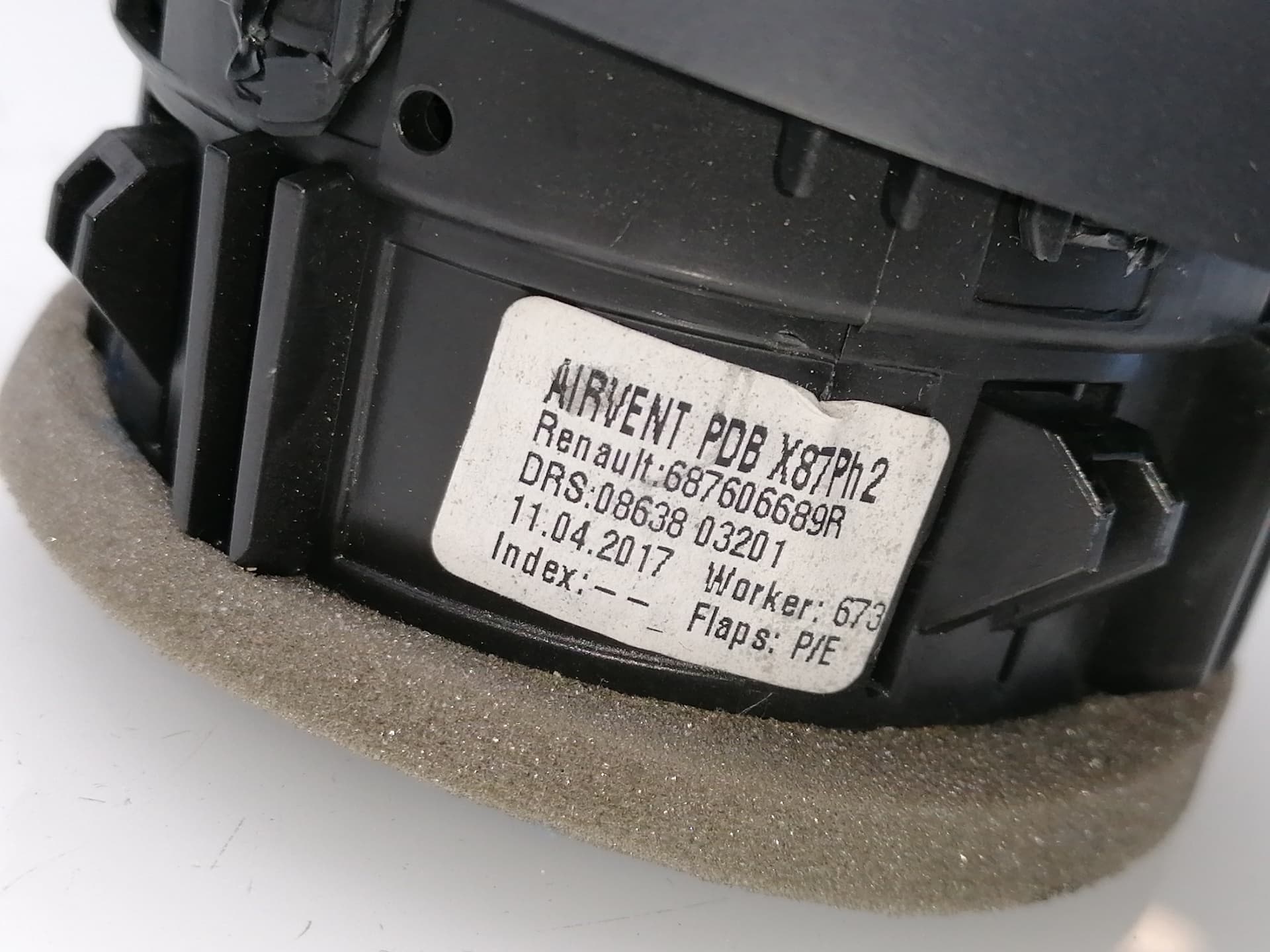 Plastico RENAULT CLIO IV 3