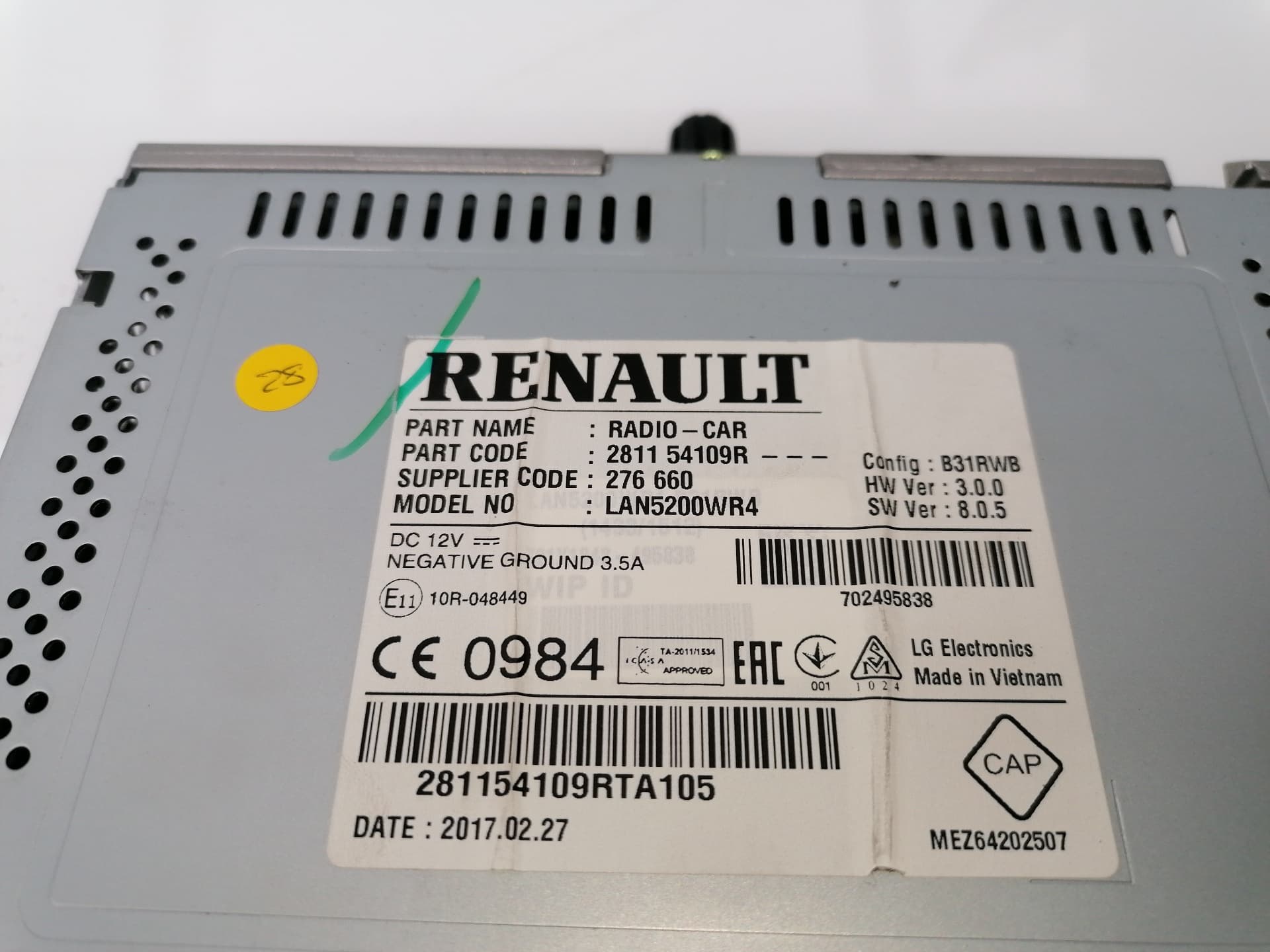 Sistema navegacion gps RENAULT CLIO IV 5