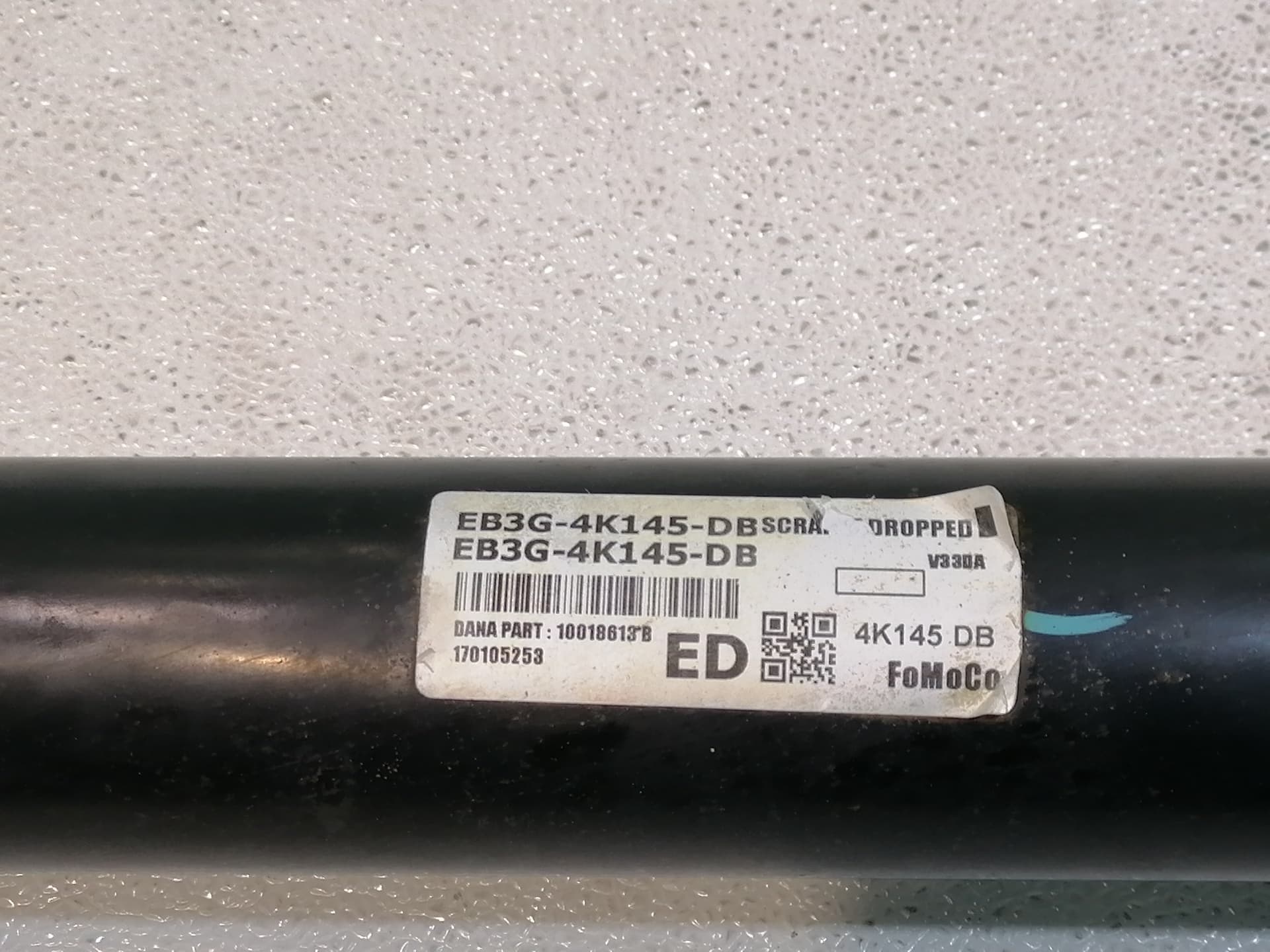Transmision central delantero FORD RANGER (EQ) 3