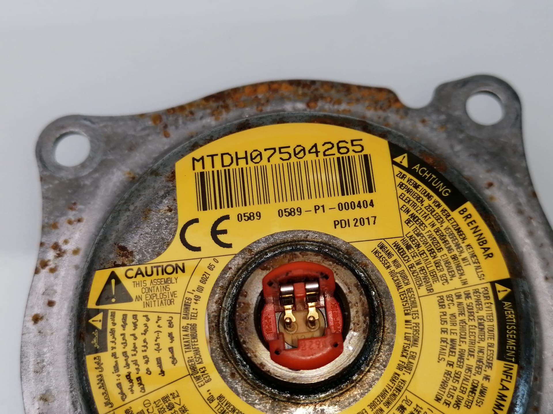 Airbag delantero derecho NISSAN QASHQAI (J11) 2