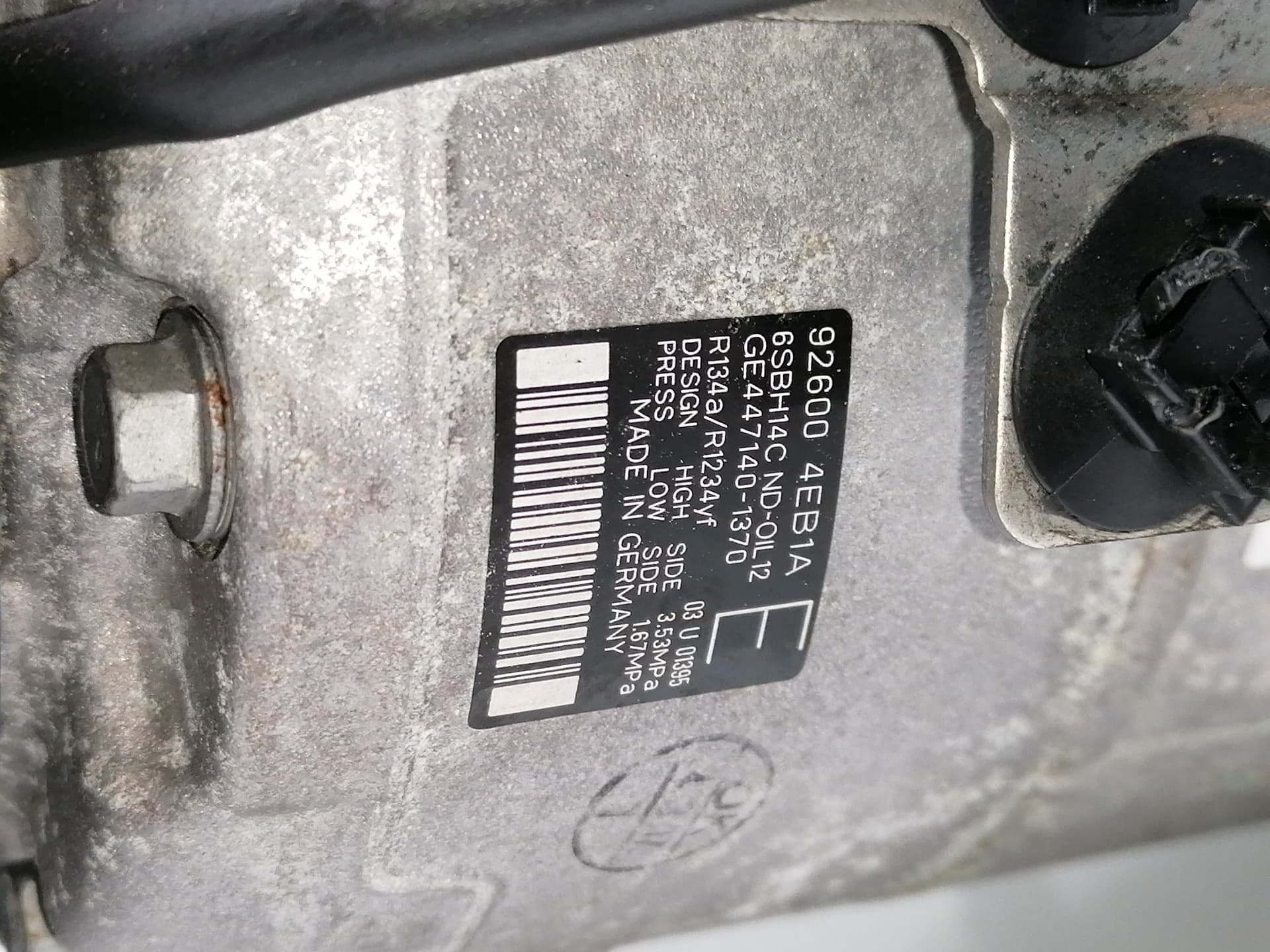 Recambio NISSAN QASHQAI (J11) ref. 926004EB1A 2