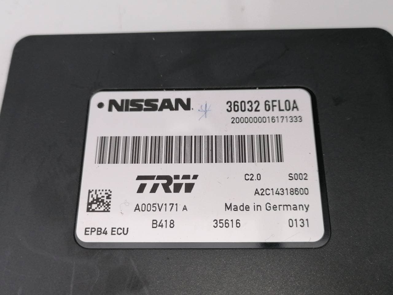 Centralita inmovilizador NISSAN QASHQAI (J11) 2
