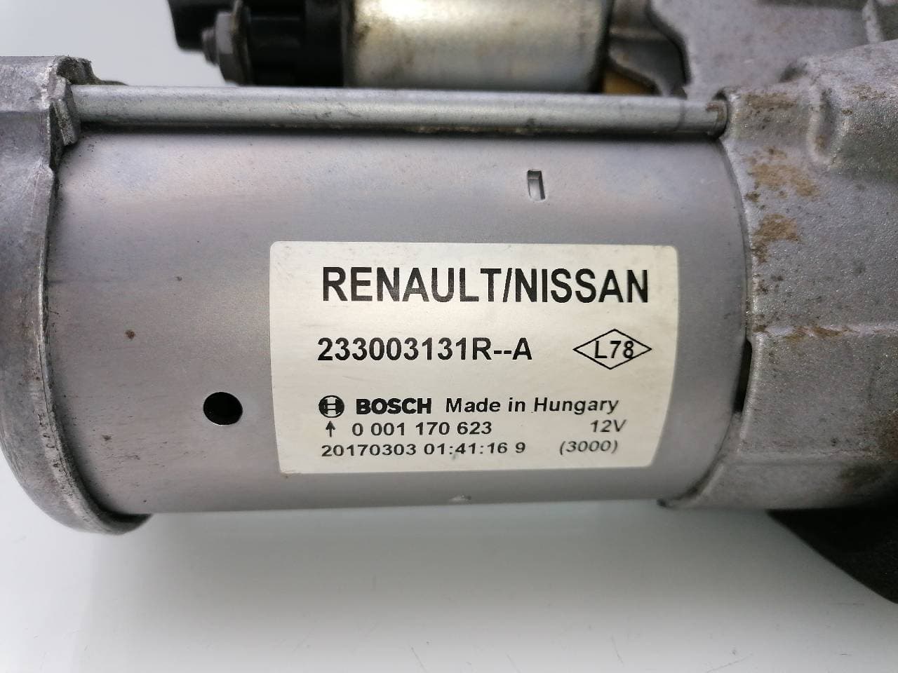 Motor arranque NISSAN QASHQAI (J11) 3