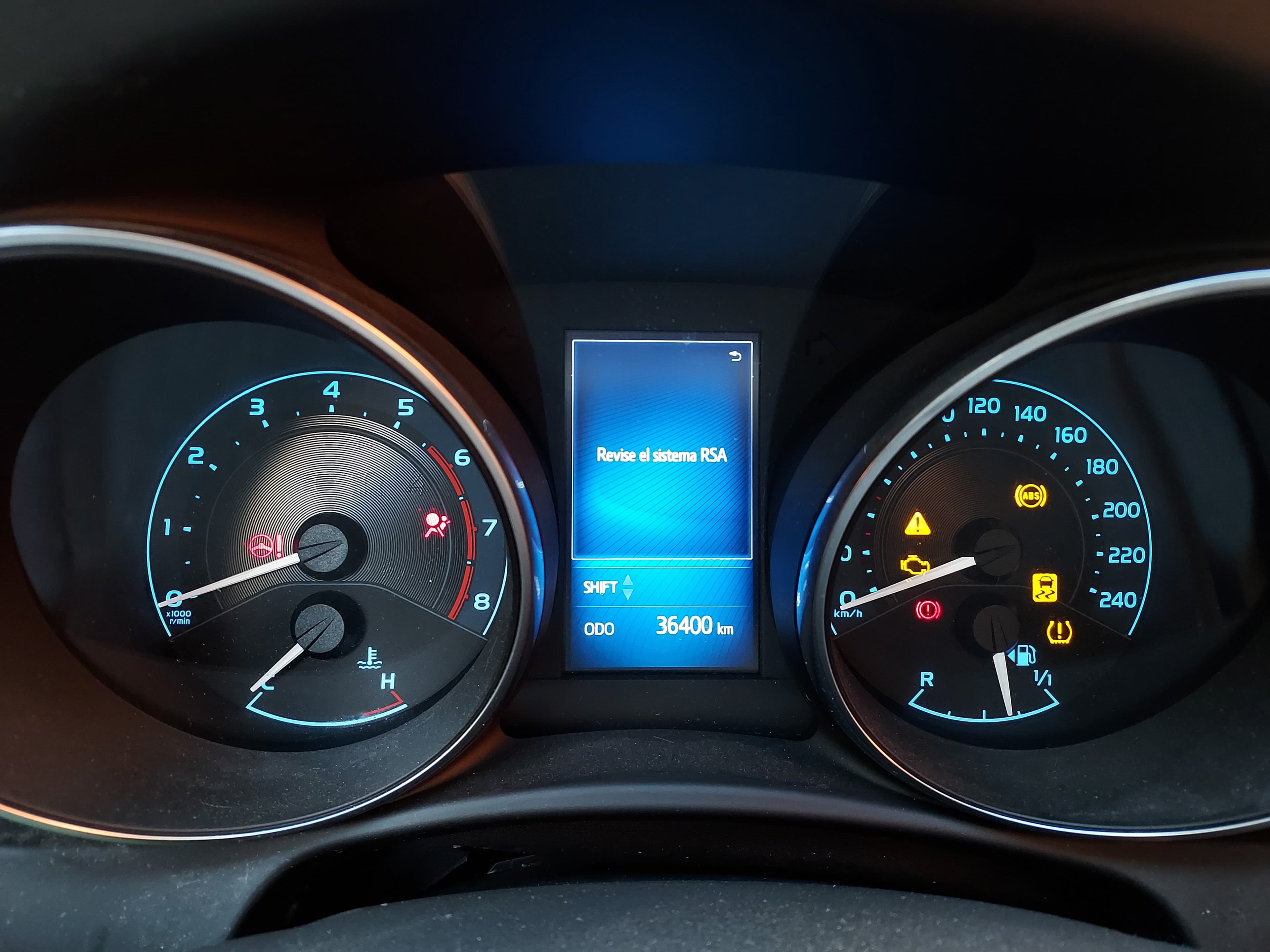 Cuadro instrumentos TOYOTA AURIS 2