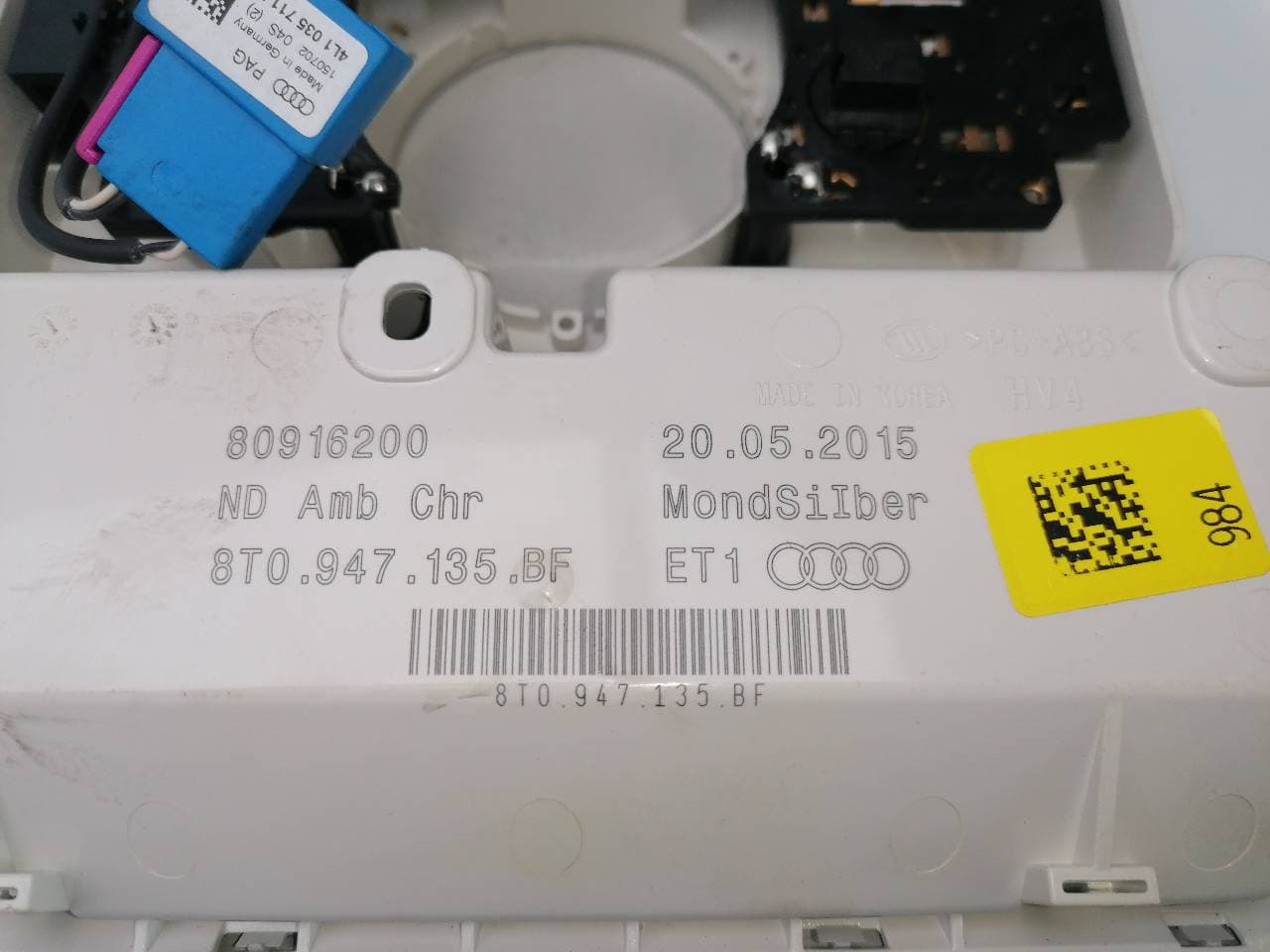 Luz interior AUDI A4 AVANT (8E) 3
