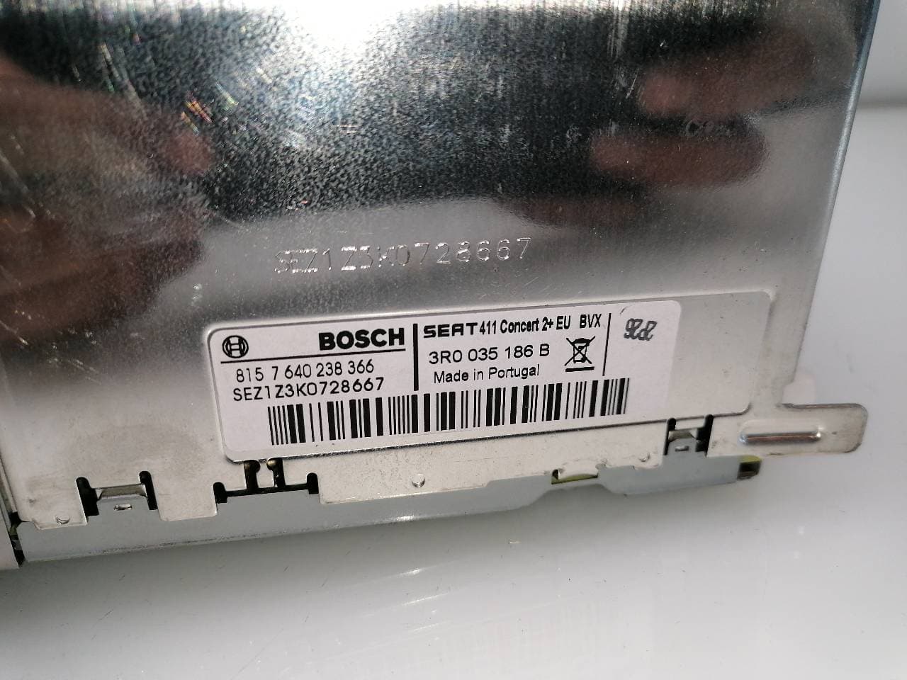 Sistema audio / radio cd SEAT EXEO BERLINA (3R2) 4