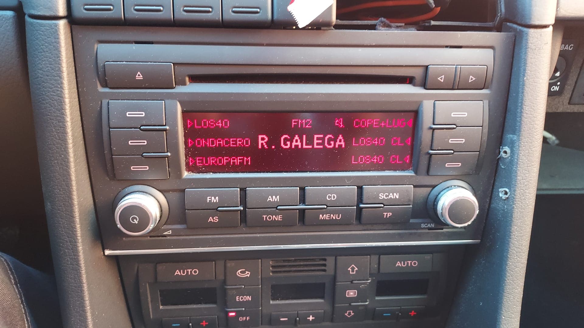 Sistema audio / radio cd SEAT EXEO BERLINA (3R2) 3