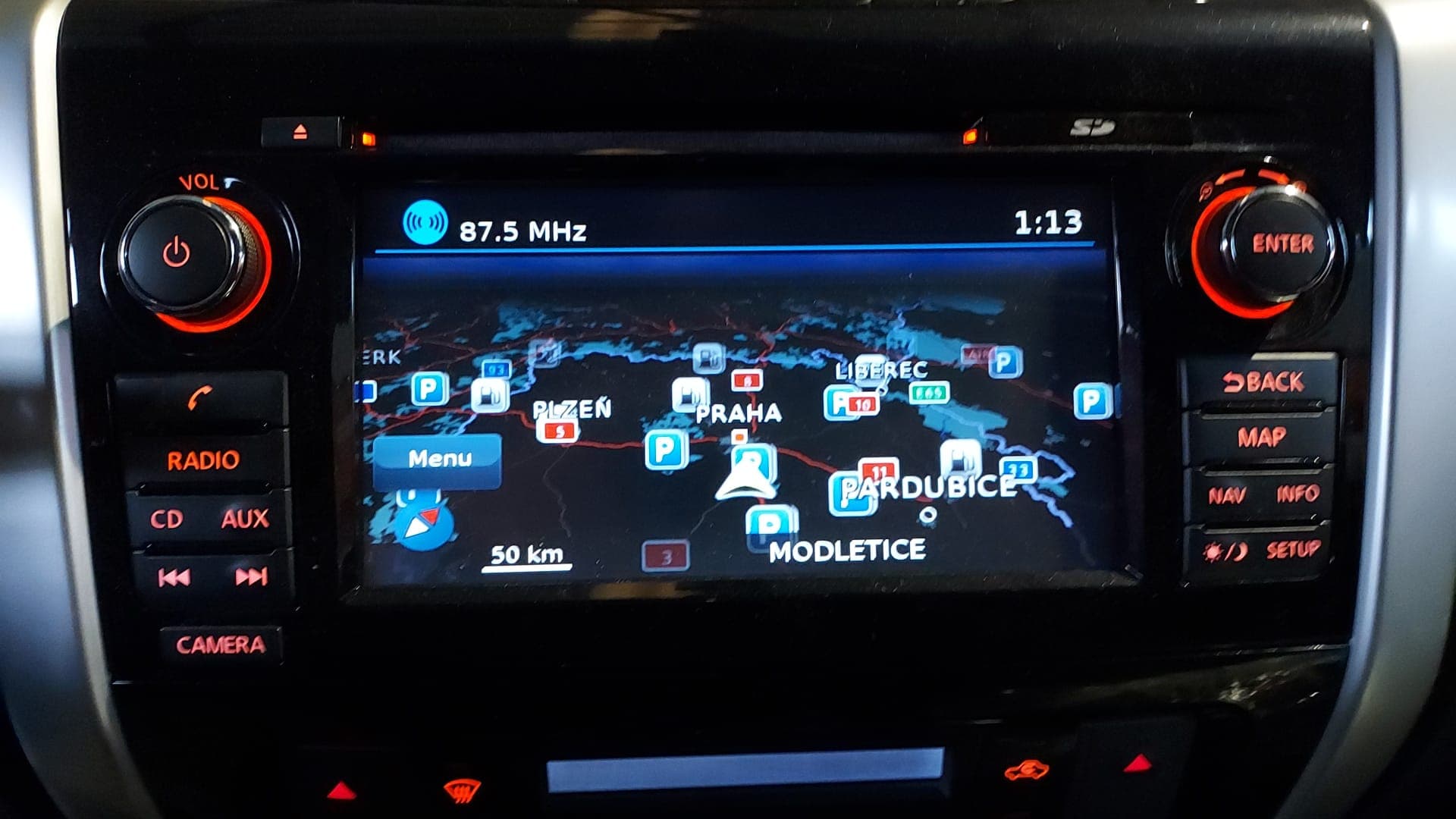 Sistema navegacion gps NISSAN NP300 PICK-UP (D23) 4