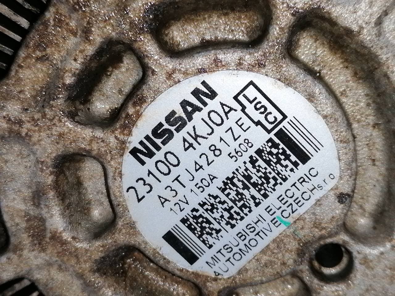 Alternador NISSAN NP300 PICK-UP (D23) 2