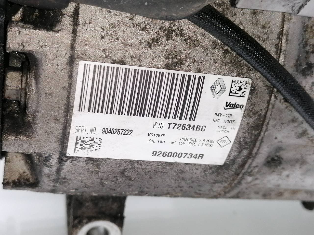Recambio RENAULT CLIO IV ref. 926000734R 3