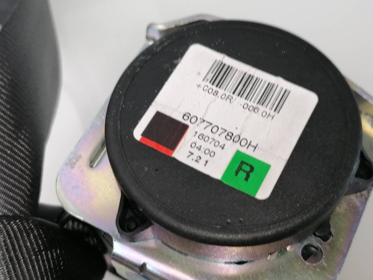 Cinturon seguridad delantero derecho OPEL CORSA E 4