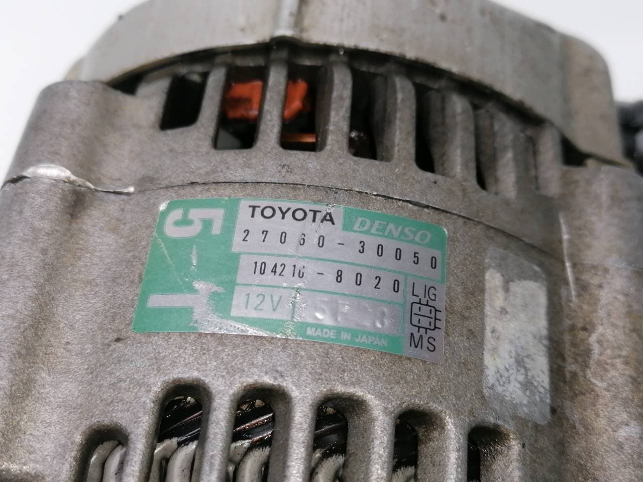 Alternador TOYOTA LAND CRUISER PRADO (_J12_) 2