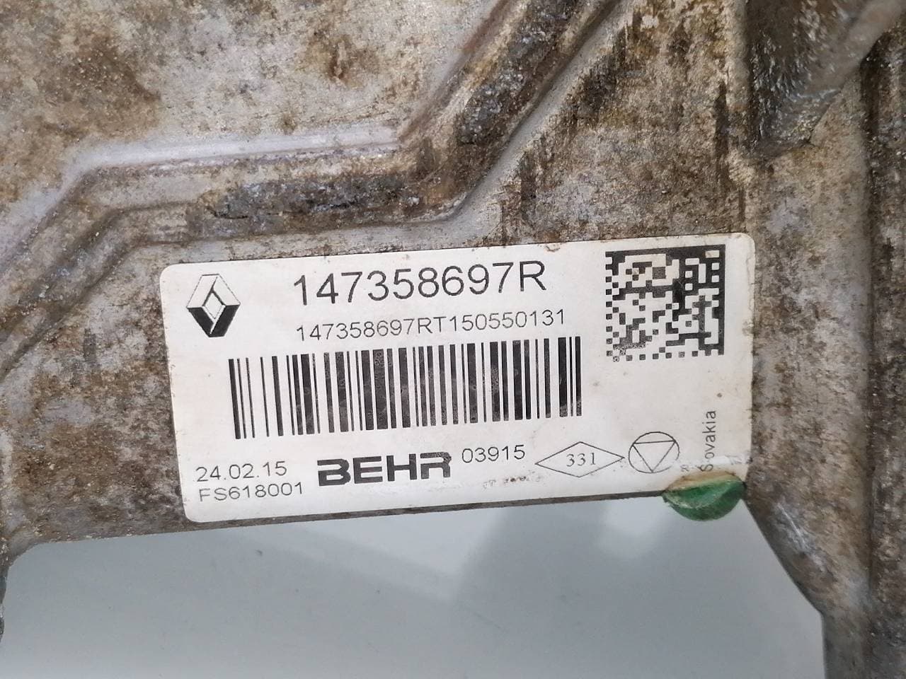 Enfriador egr NISSAN NP300 PICK-UP (D23) 4