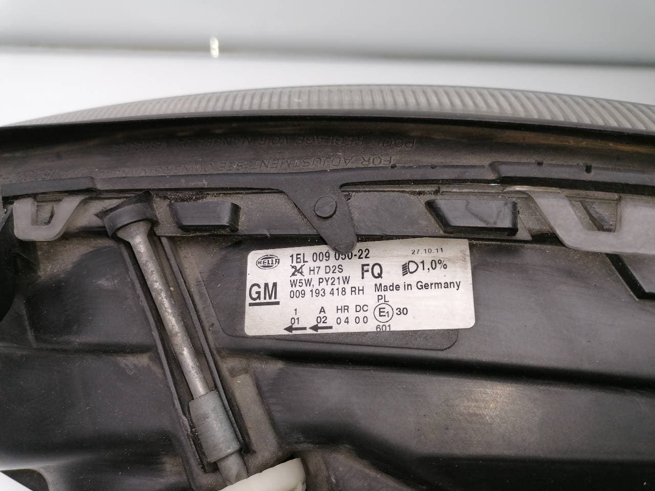 Faro derecho OPEL OMEGA B 2