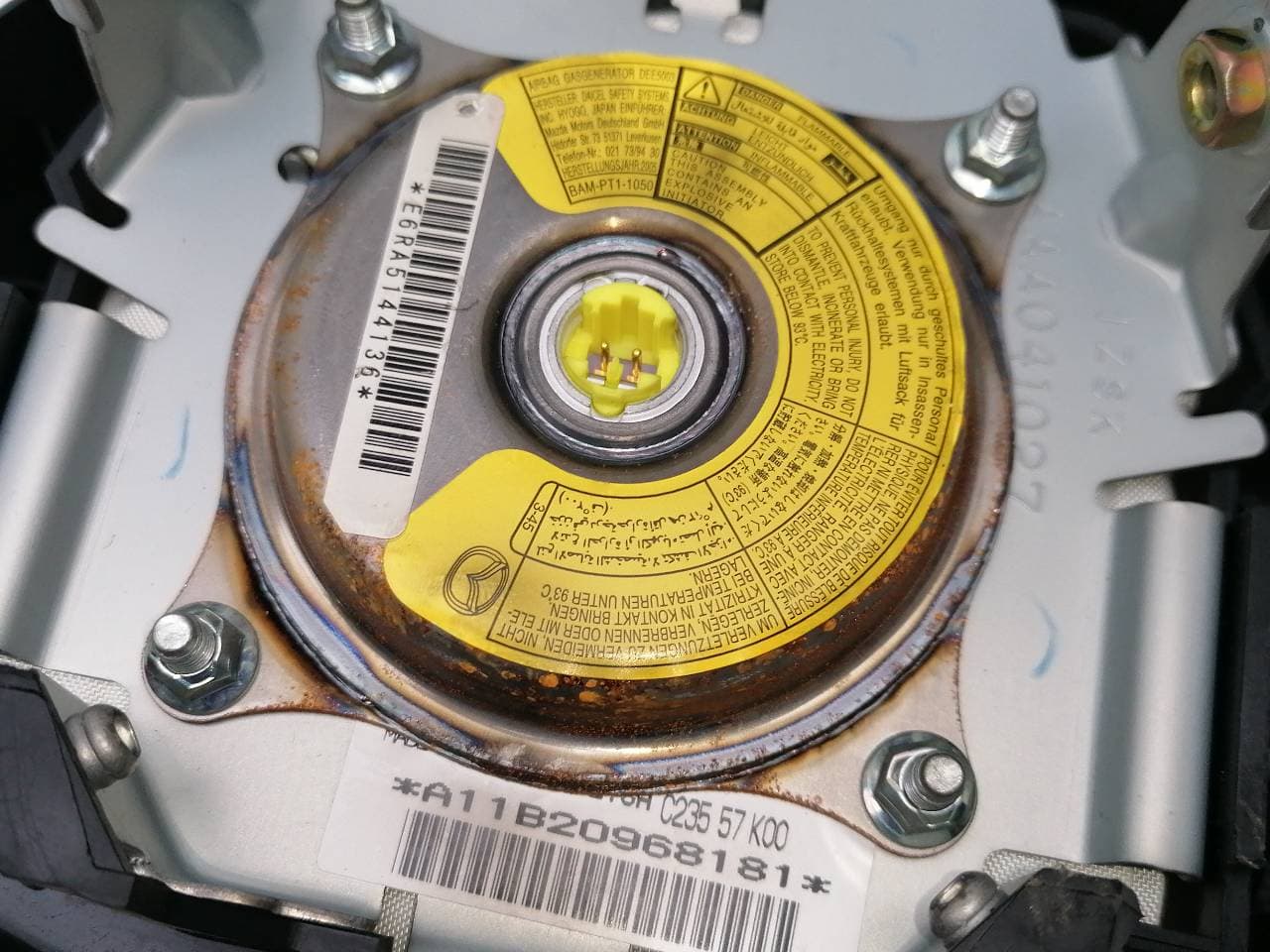 Airbag delantero izquierdo MAZDA 5 BERL 3